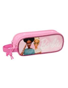 Portatodo Doble Barbie Girl Rosa 21 x 8 x 6 cm