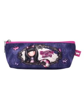 Bolsa Escolar Gorjuss Cheshire cat Cor de Rosa Roxo (22.3 x 8.8 x 5.7 cm)