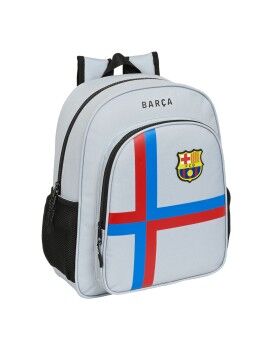 Mochila Escolar F.C. Barcelona Cinzento 32 x 38 x 12 cm