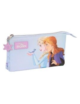 Malas para tudo triplas Frozen Believe Lilás 22 x 12 x 3 cm