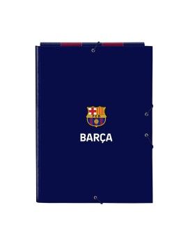 Carpeta F.C. Barcelona Rojo Azul marino A4