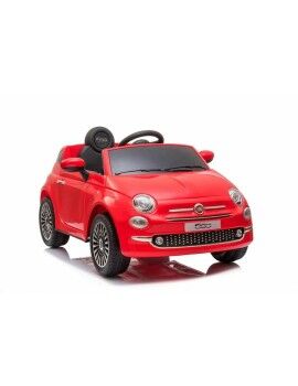 Coche Eléctrico para Niños Injusa Fiat 500 Rojo Radiocontrol