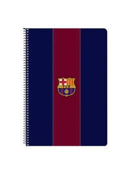 Caderno F.C. Barcelona Vermelho Azul Marinho A4 80 Folhas