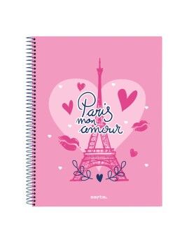 Caderno Safta Paris Cor de...