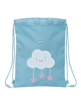 Bolsa Mochila con Cuerdas Safta Nube Azul 26 x 34 x 1 cm