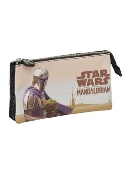 Malas para tudo duplas The Mandalorian This is the way Preto 22 x 12 x 3 cm