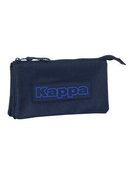 Malas para tudo triplas Kappa Blue night Azul Marinho 22 x 12 x 3 cm