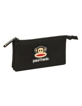 Malas para tudo triplas Paul Frank Join the fun Preto 22 x 12 x 3 cm