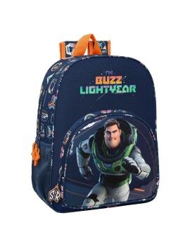 Mochila Escolar Buzz Lightyear Azul Marinho (33 x 42 x 14 cm)