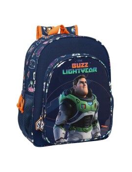 Mochila Escolar Buzz Lightyear Azul Marinho (32 x 38 x 12 cm)