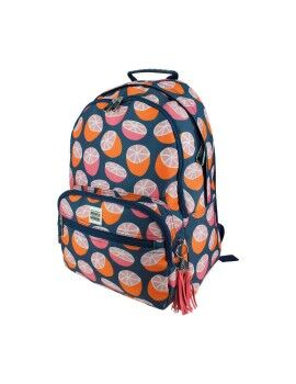 Mochila Escolar Jessica Nielsen Laranja 19 L