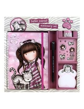 Set de Papelaria Gorjuss Ruby wild Cor de Rosa Cinzento