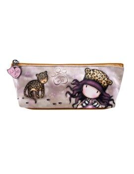 Bolsa Escolar Gorjuss Leopardo (22.3 x 8.8 x 5.7 cm)