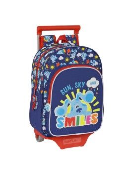 Mochila Escolar com Rodas Blue's Clues Azul Marinho (26 x 34 x 11 cm)