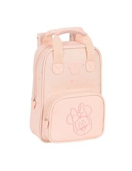 Mochila Escolar Minnie Mouse Rosa (20 x 28 x 8 cm)