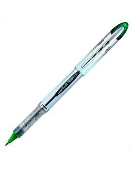 Esferográfica de tinta líquida Uni-Ball Vision Elite UB-200 Verde 0,6 mm (12 Peças)