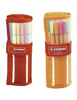 Conjunto de Canetas de Feltro Stabilo Pen 68 Multicolor (30 Peças)