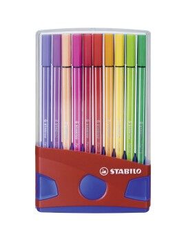 Conjunto de Canetas de Feltro Stabilo Pen 68 Mini Multicolor