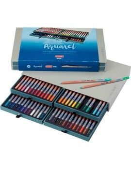 Lápiz de Cor Aquarela Bruynzeel Aquarel Multicolor 48 Peças