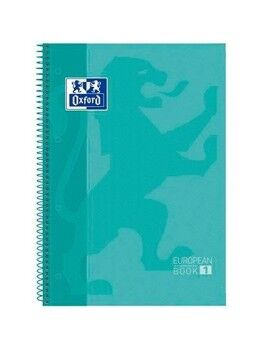 Caderno Oxford European Book Menta A4 5 Peças