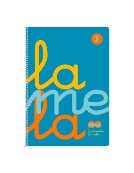 Caderno Lamela Fluorine Blue Din A4 5 Peças 80 Folhas