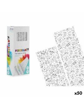 Papel de Regalo 0,7 x 1,5 m Extraterrestre Vehículos 50 Unidades