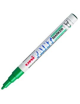 Rotulador permanente Uni-Ball Paint PX-21L Verde 12 Peças