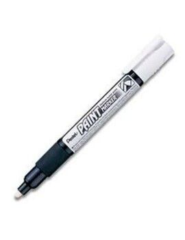 Rotulador permanente Pentel Paint Marker Branco 12 Peças