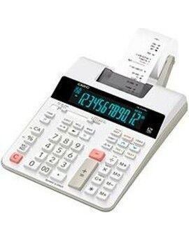 Calculadora impressora Casio FR-2650RC Branco Preto/Branco