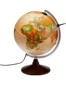 Globo Terrestre com Luz Nova Rico Marco Polo Ø 26 cm Multicolor Plástico