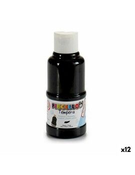 Têmperas Preto (120 ml) (12 Unidades)