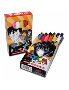 Set de Marcadores Uni-Ball Posca Mania  PC-1MR Multicolor