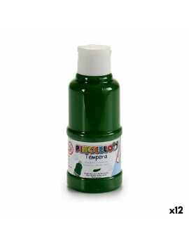 Têmperas 120 ml Verde-escuro (12 Unidades)