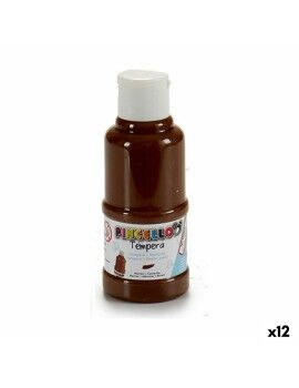 Têmperas Castanho (120 ml) (12 Unidades)