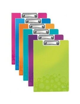 Carpeta Portafolios Leitz WOW Con Tapa A4 Polyfoam 10 Piezas