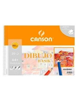 Bloco de desenho Canson Basik Liso Microperfurado