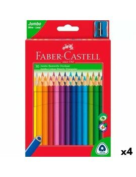 Lápices de colores Faber-Castell Multicolor 4 Piezas