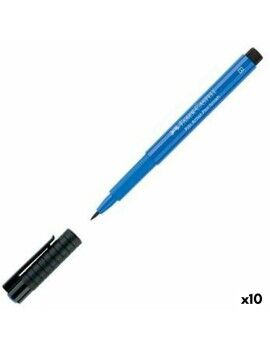 Rotuladores Faber-Castell Pitt Artist Azul Cobalto (10 Piezas) (10 Unidades)