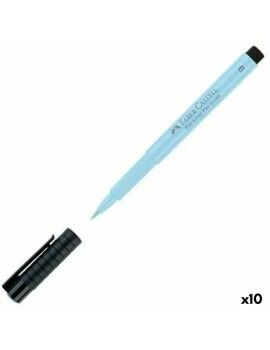 Rotuladores Faber-Castell Pitt Artist Azul (10 Unidades)