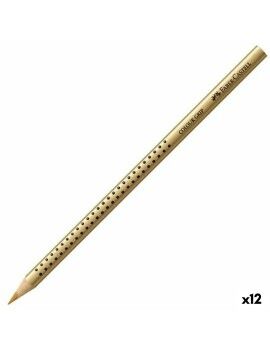 Lápiz de Cor Aquarela Faber-Castell Dourado (12 Unidades)