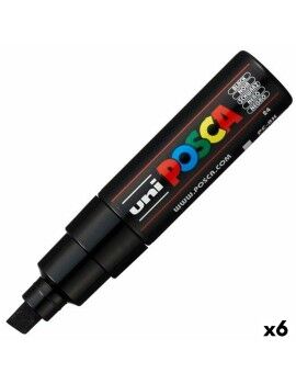 Rotuladores POSCA PC-8K Negro (6 Unidades)