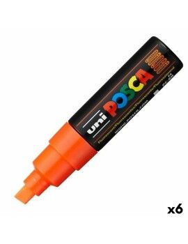 Rotuladores POSCA PC-8K Laranja 6 Unidades