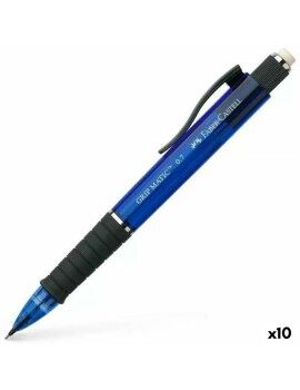 Porta-minas Faber-Castell Grip  Matic Azul 0,7 mm (10 Unidades)