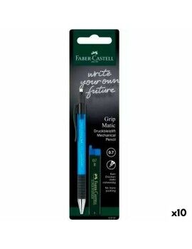 Porta-minas Faber-Castell Grip  Matic Azul 0,7 mm (10 Unidades)