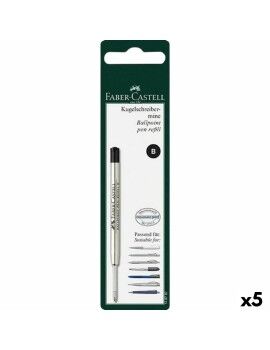 Recambios Faber-Castell Bolígrafo Negro (5 Unidades)