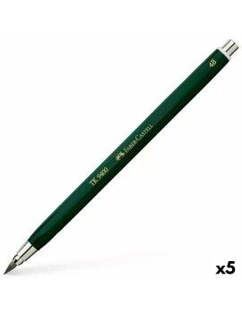 Porta-minas Faber-Castell Tk 9400 3 Verde (5 Unidades)