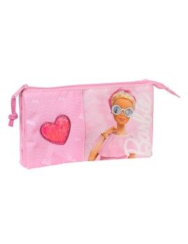 Malas para tudo triplas Barbie Girl Cor de Rosa 22 x 12 x 3 cm