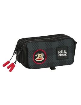 Malas para tudo triplas Paul Frank Campers Preto (21,5 x 10 x 8 cm)