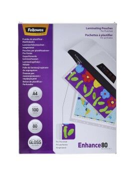 Funda Fellowes Plastificadora 100 Unidades Transparente A4