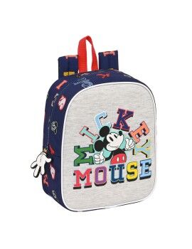 Mochila Infantil Mickey Mouse Clubhouse Only one Azul marino 22 x 27 x 10 cm